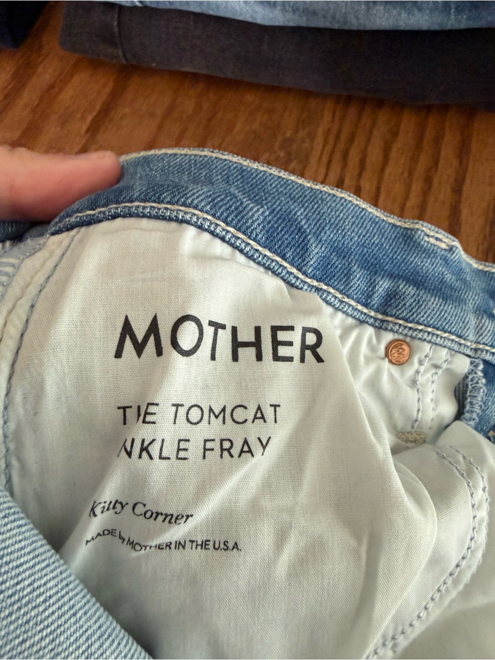 MOTHER The Tomcat Ankle Fray